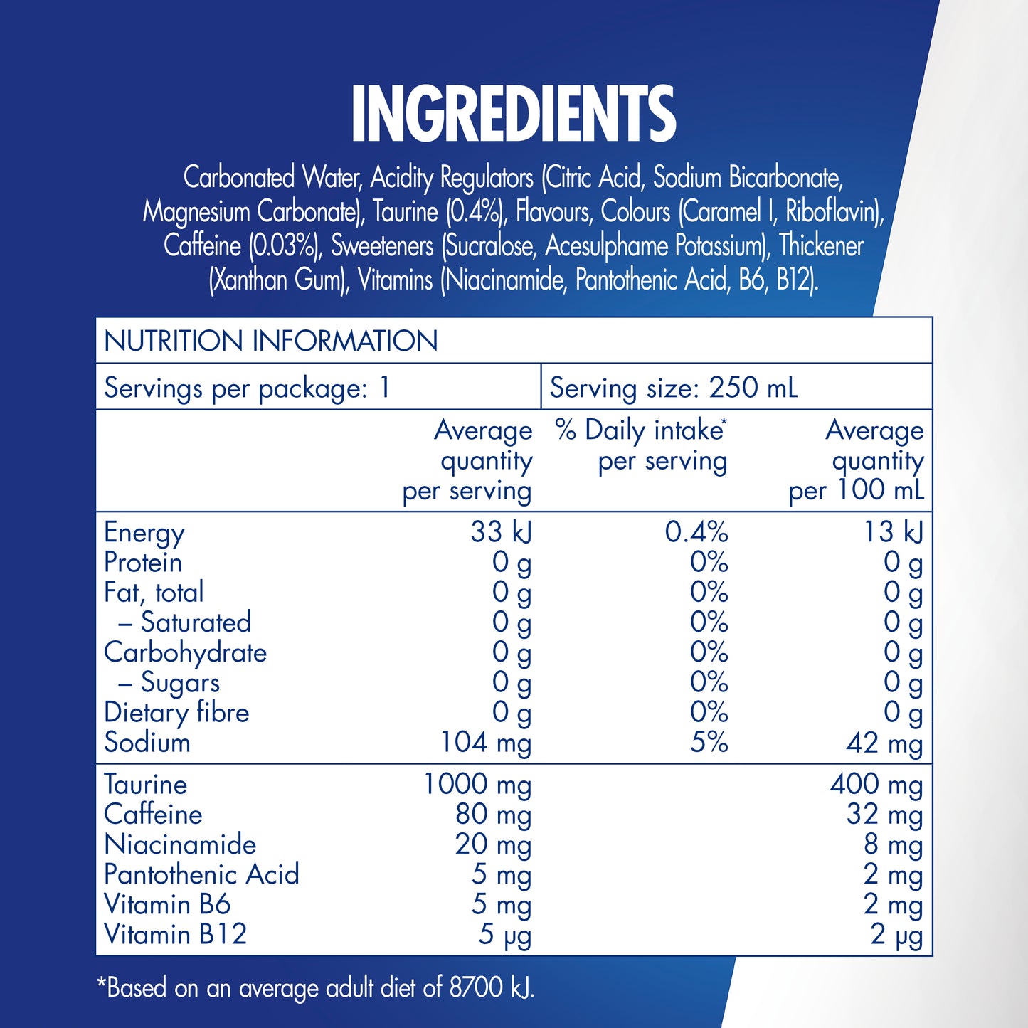 Red Bull Energy Drink - Sugar Free - 250ml (24 Pack)