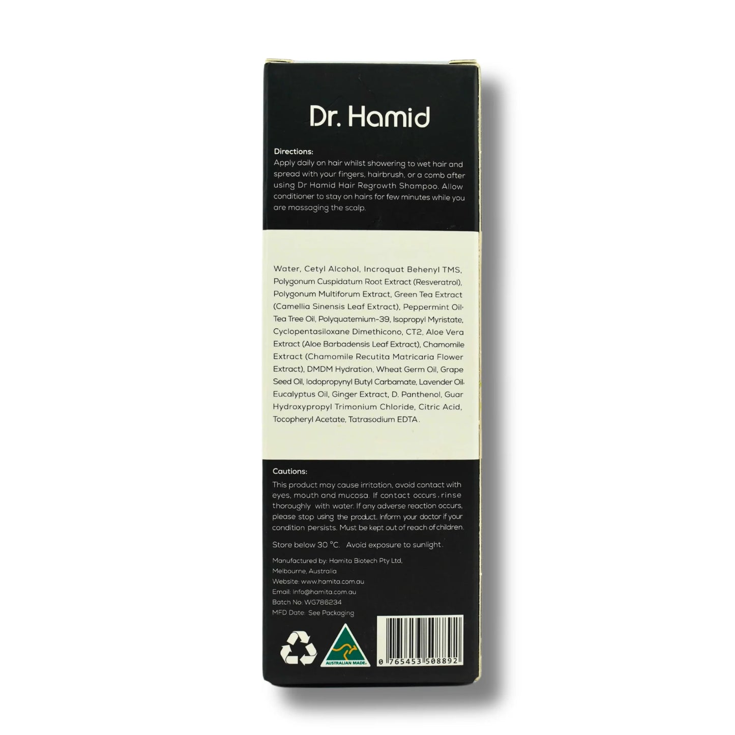 Dr Hamid Conditioner (Hair Care & Growth) 250ml